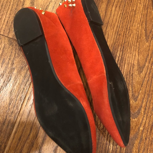 Red studded Steve Madden flats - never been worn! - Picture 5 of 5